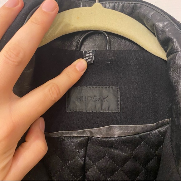 RUDSAK wool pea coat winter jacket - Picture 5 of 5